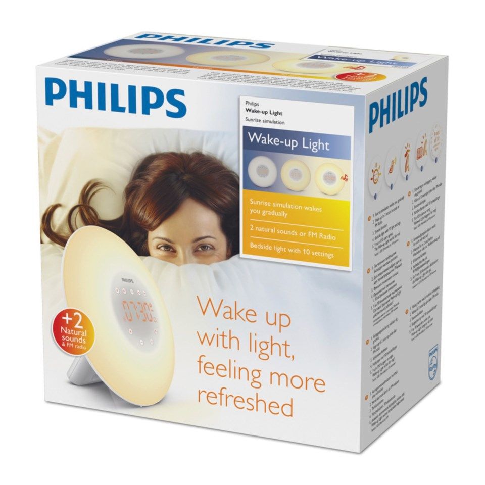 Philips Wake-up light Vekkerklokke