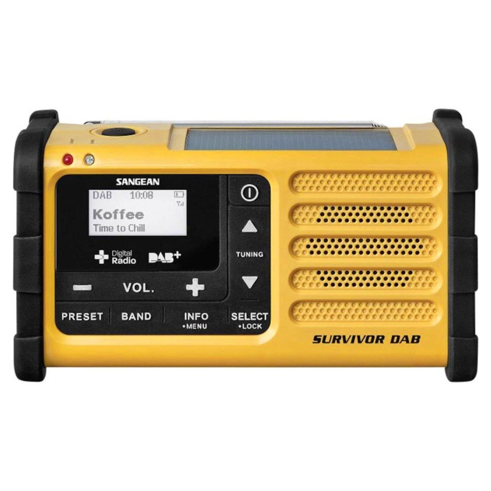 Sangean Dynamoradio for DAB+- og FM-signal