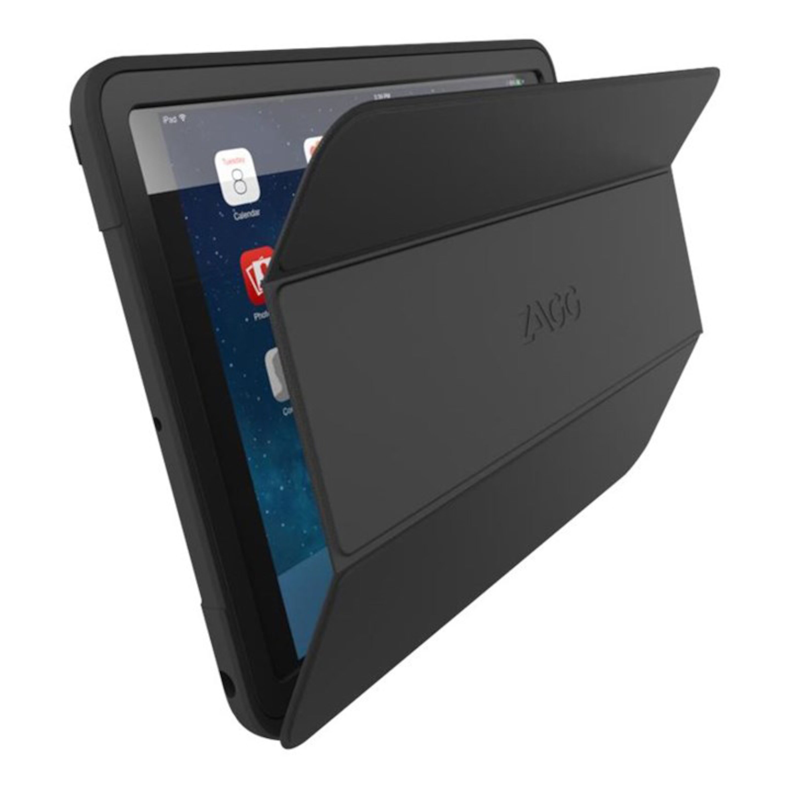 Zagg Rugged Messenger Case Etui for iPad 9,7" 2017 og 2018 iPad 9,7