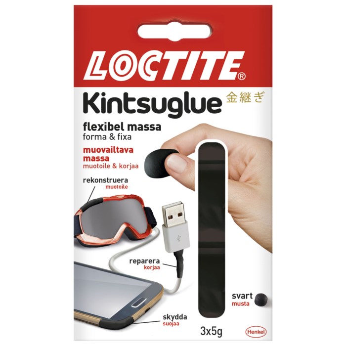 Loctite Kintsuglue Reparationsmassa Svart