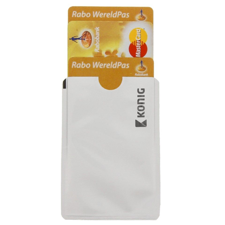 Korthållare med RFID-skydd 2-pack