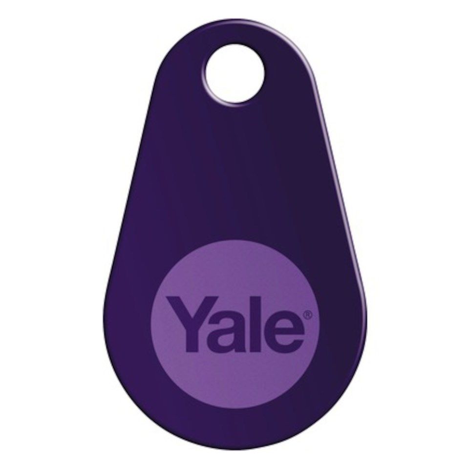 Yale Doorman RFID-brikke Lilla