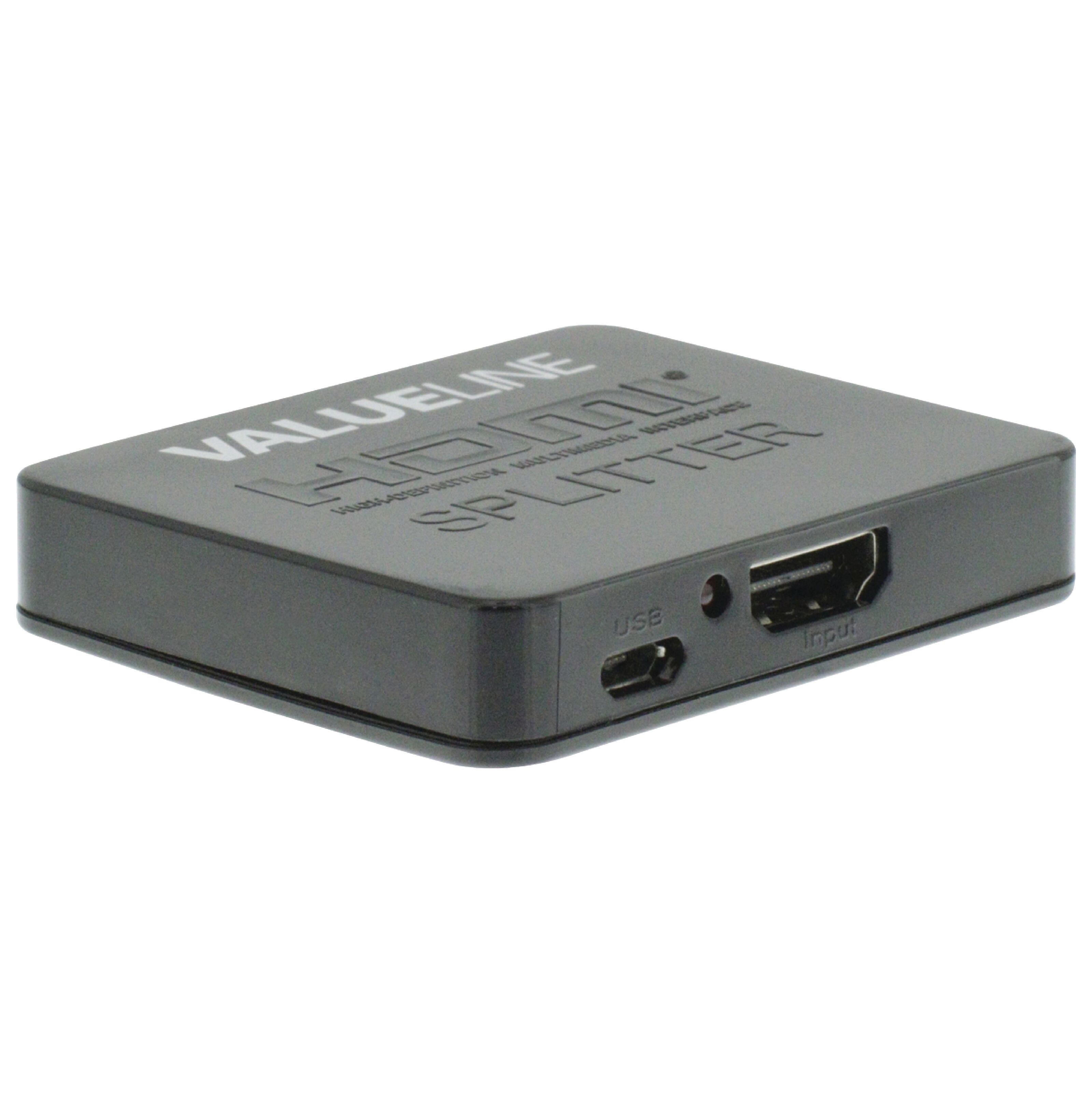 Aktiv HDMI-splitter 2-vägs