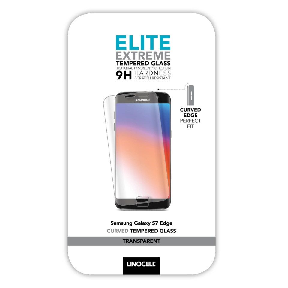 Linocell Elite Extreme Curved Skjermbeskytter for Galaxy S7 Edge