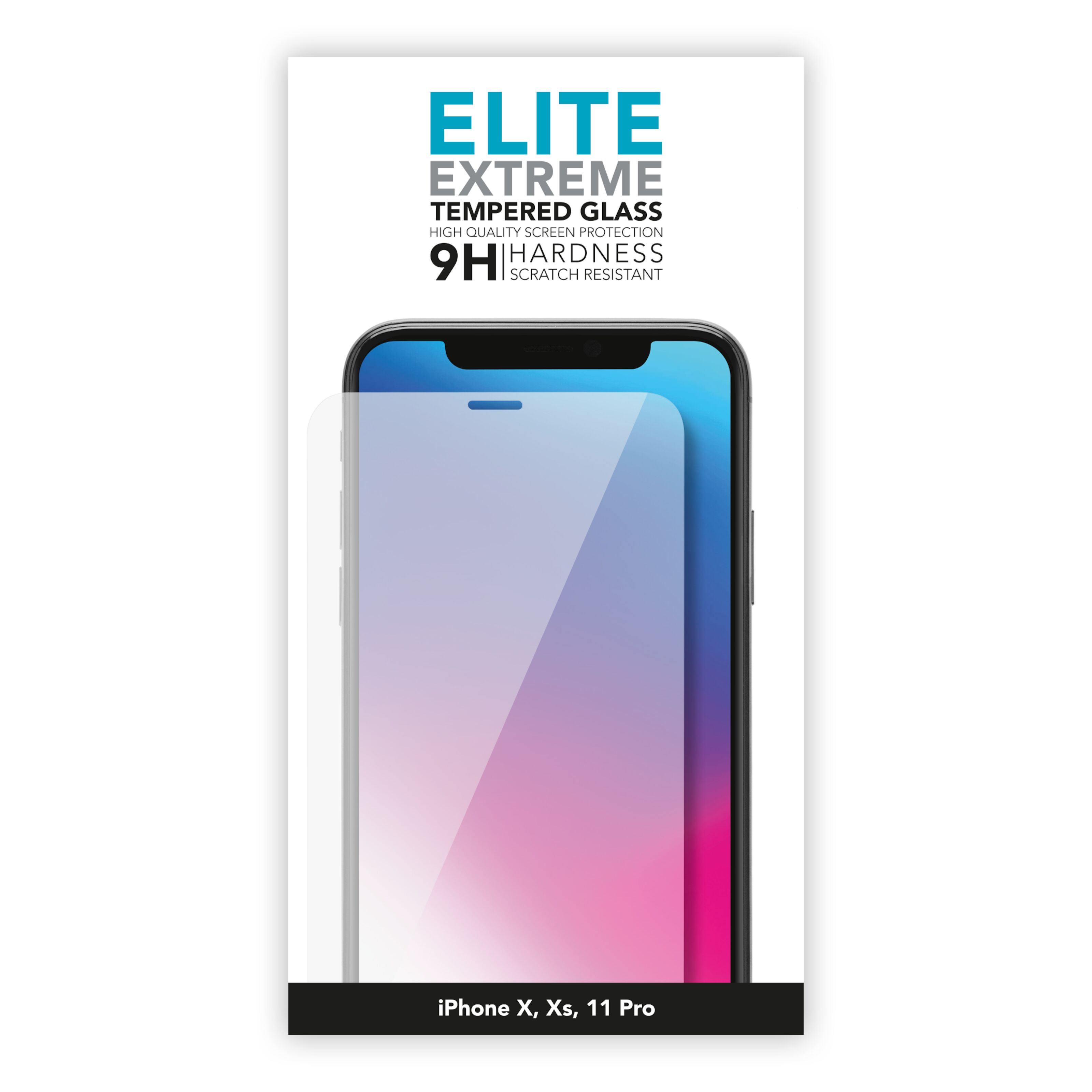Linocell Elite Extreme Skärmskydd för iPhone X, Xs och 11 Pro