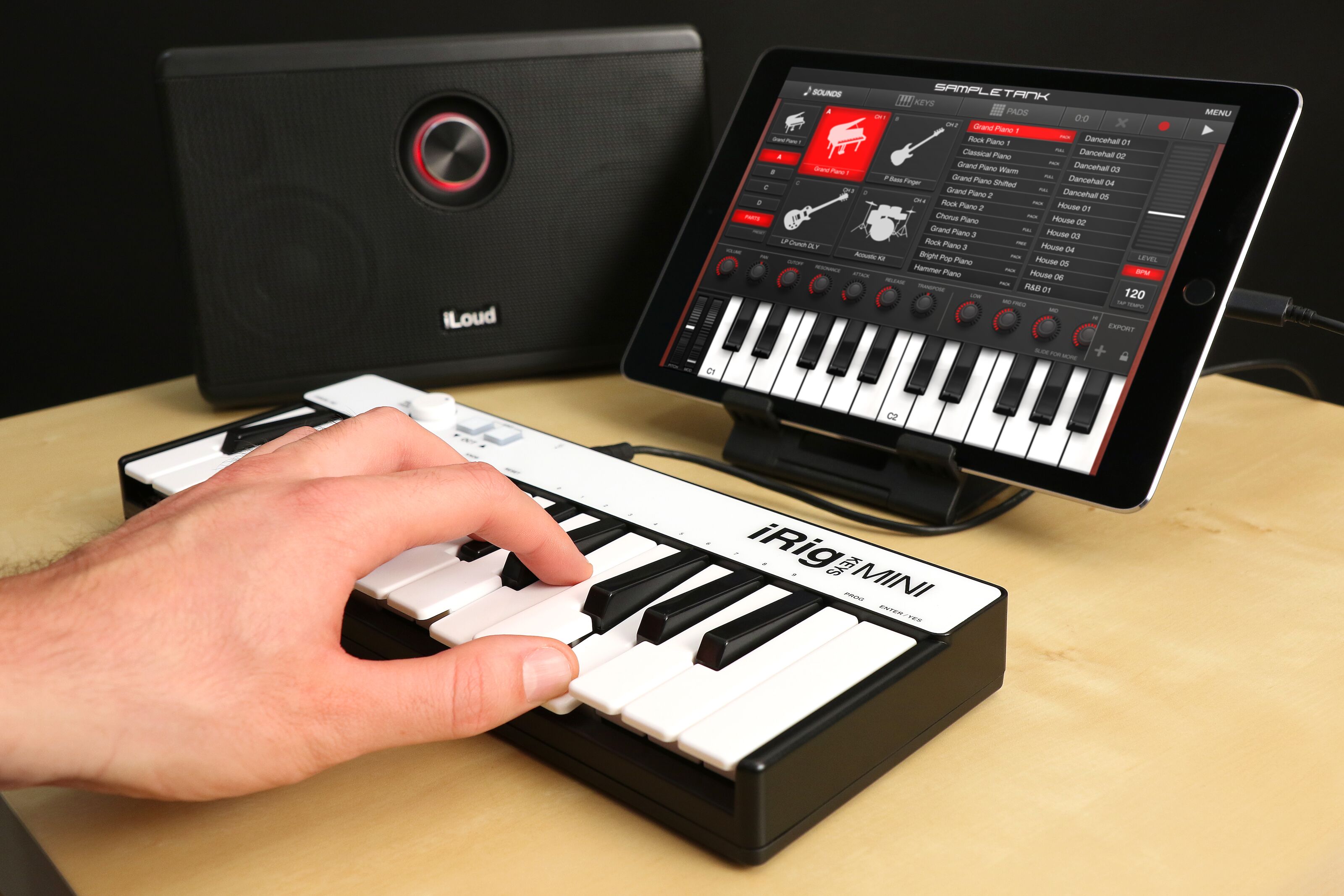 Irig Keys Mini Midikeyboard Keyboard