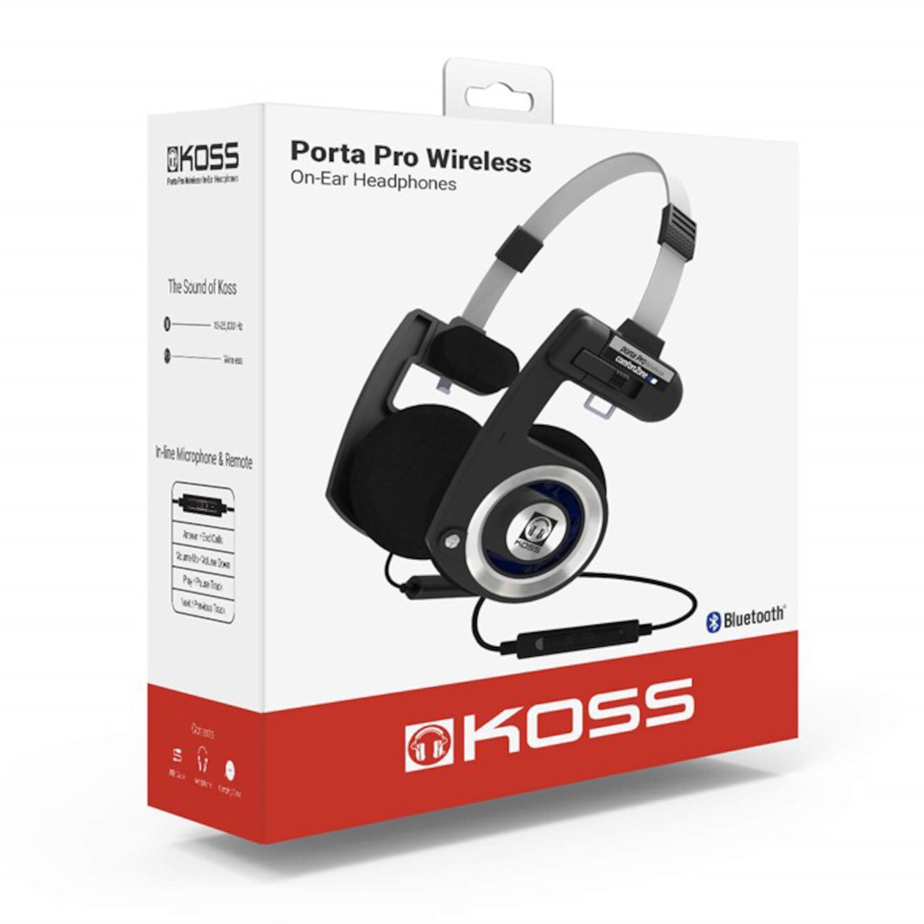 koss porta pro wireless microphone