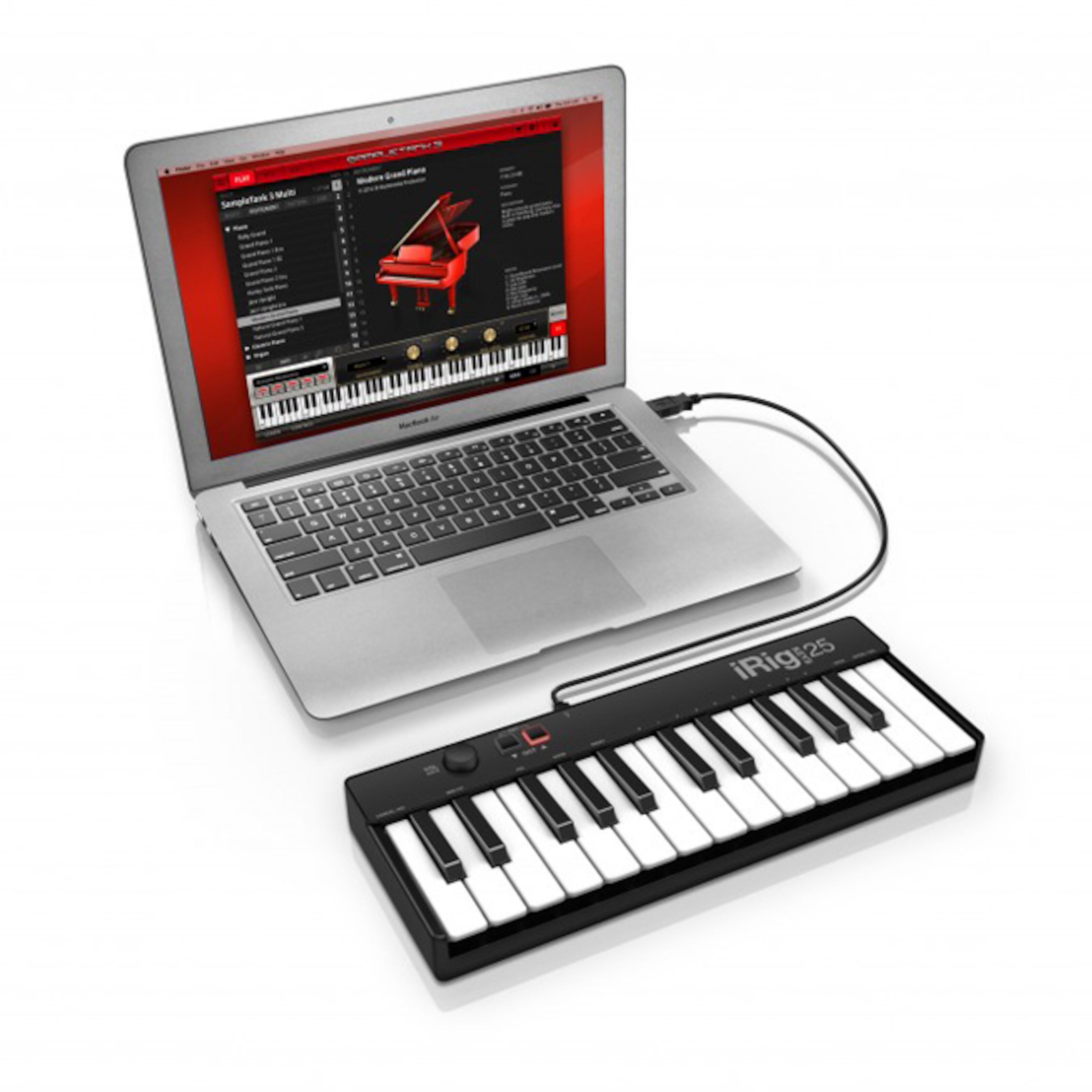 Irig Keys 25 Midikeyboard Ljudinspelning