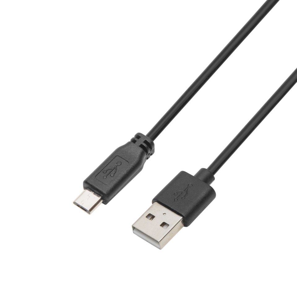 Linocell USB laddare med Micro USB kabel 2,4 A Svart Linocell USB laddare med Micro USB kabel 2,4 A Svart
