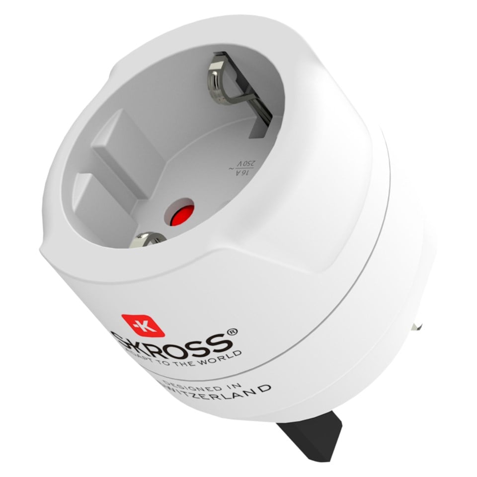 Skross Jordet reiseadapter Storbritannia