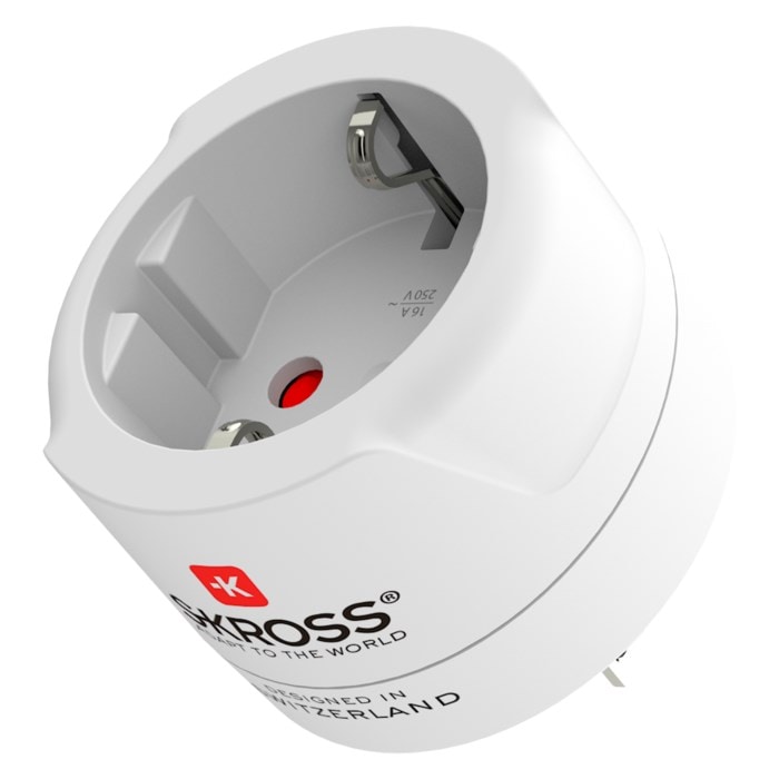 Skross Jordad reseadapter USA