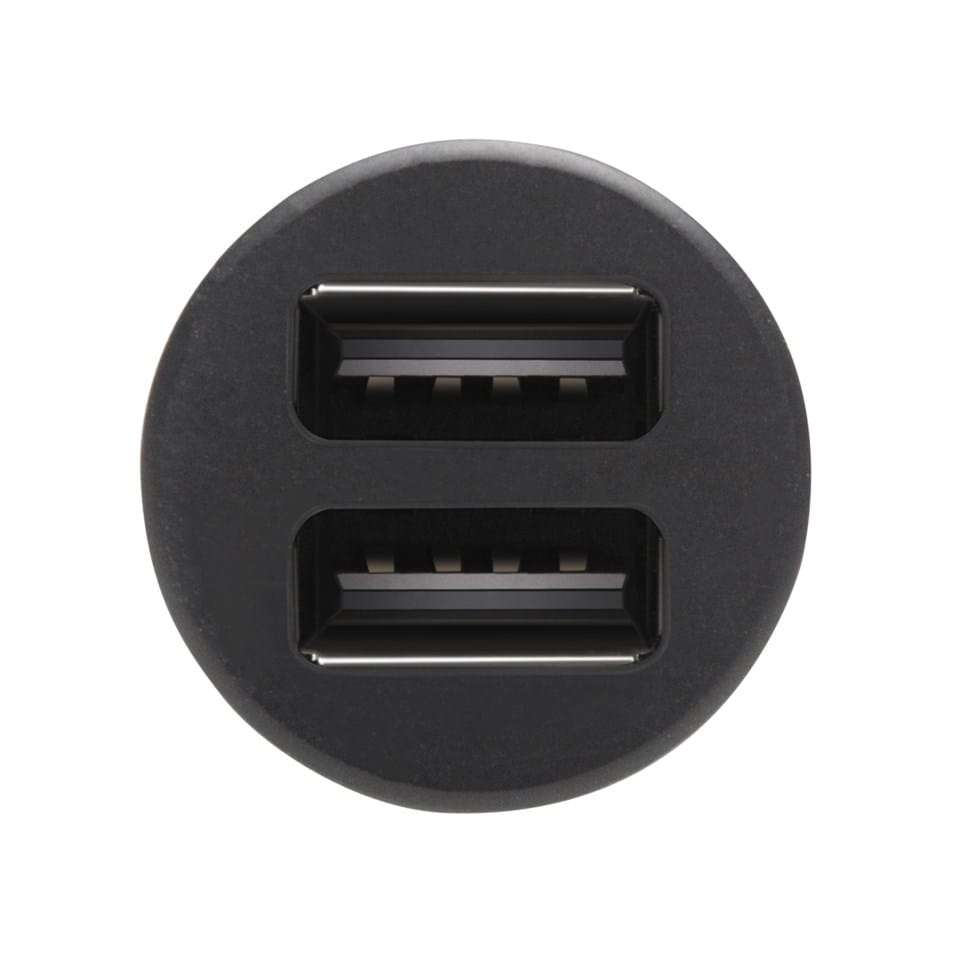USB billaddare med dubbla USB portar 4,8 A Silver USB billaddare med dubbla USB portar 4,8 A Silver