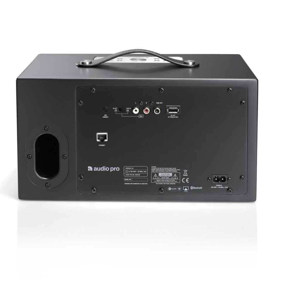 Audio Pro Addon C10 Multiroom-høyttaler Svart
