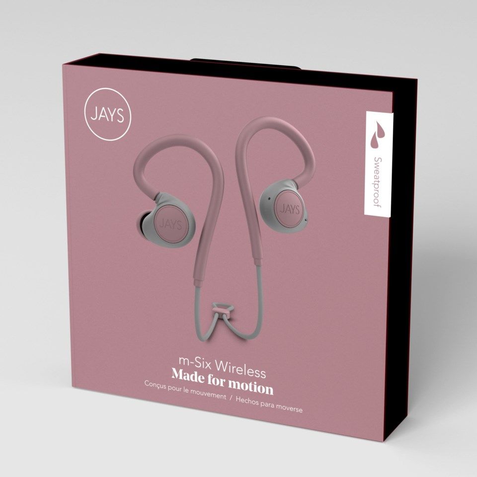 Jays m-Six Wireless Bluetooth-headset - In-ear hodetelefoner | Kjell.com