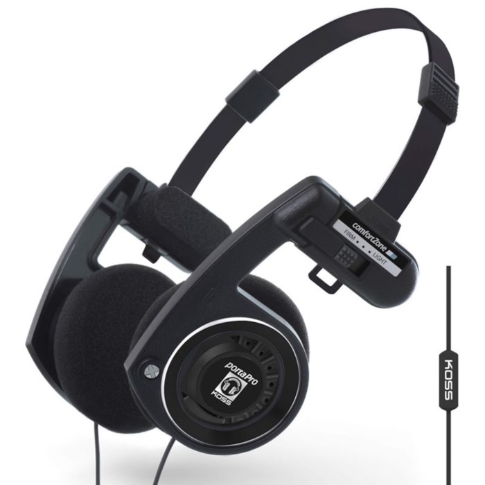 Koss Porta Pro 3.0 On-ear-headset Svart