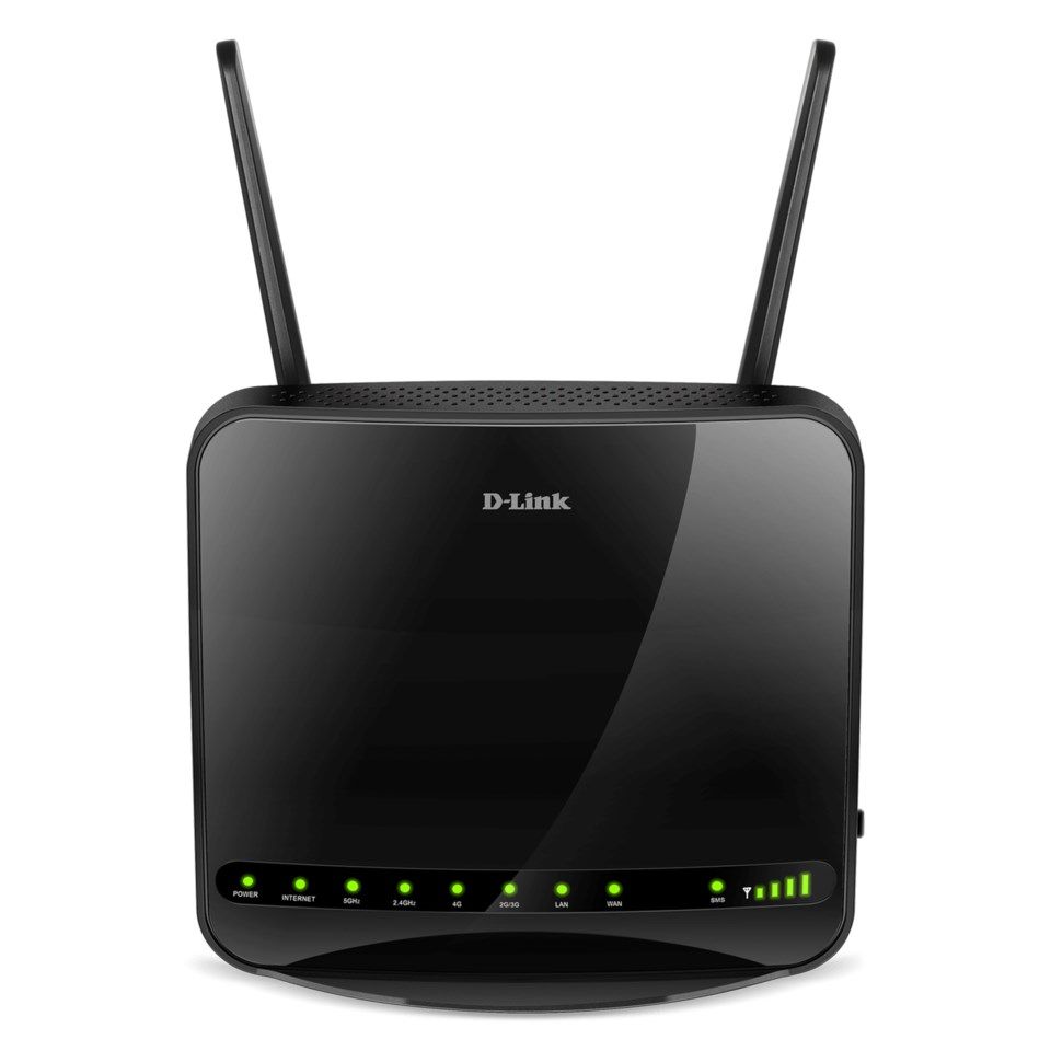 D-link DWR-953 4G-router med modem AC1200