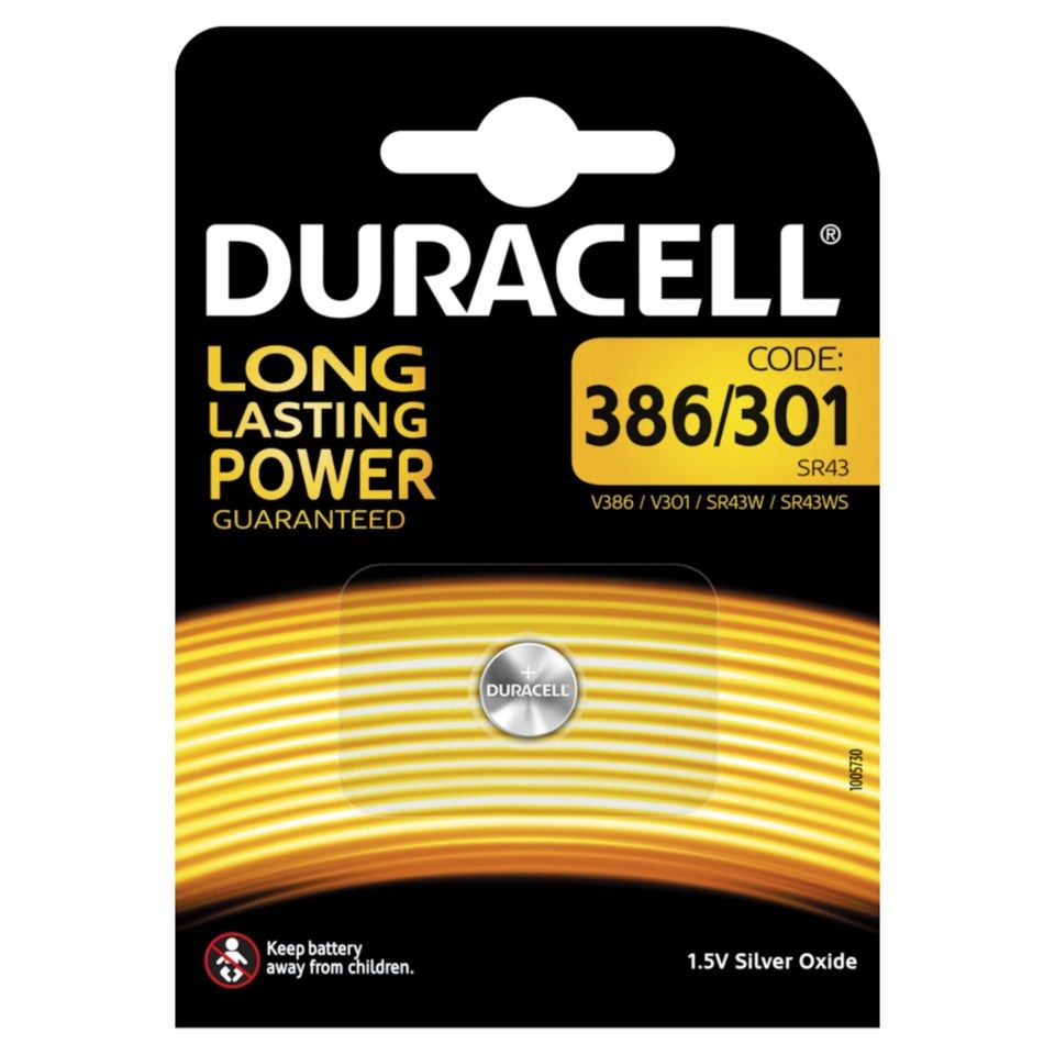 Duracell Knappcellebatteri SR43 (301)