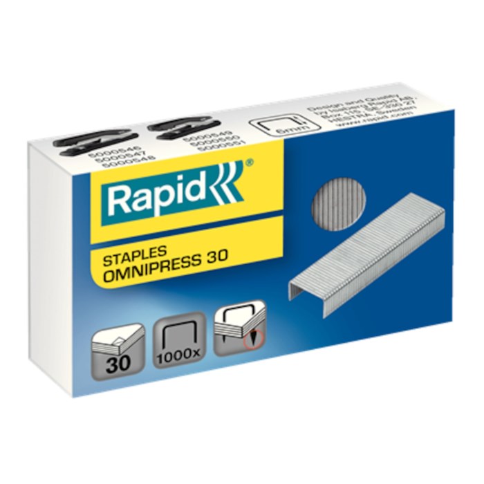 Rapid Omnipress Häftklammer 1000-pack