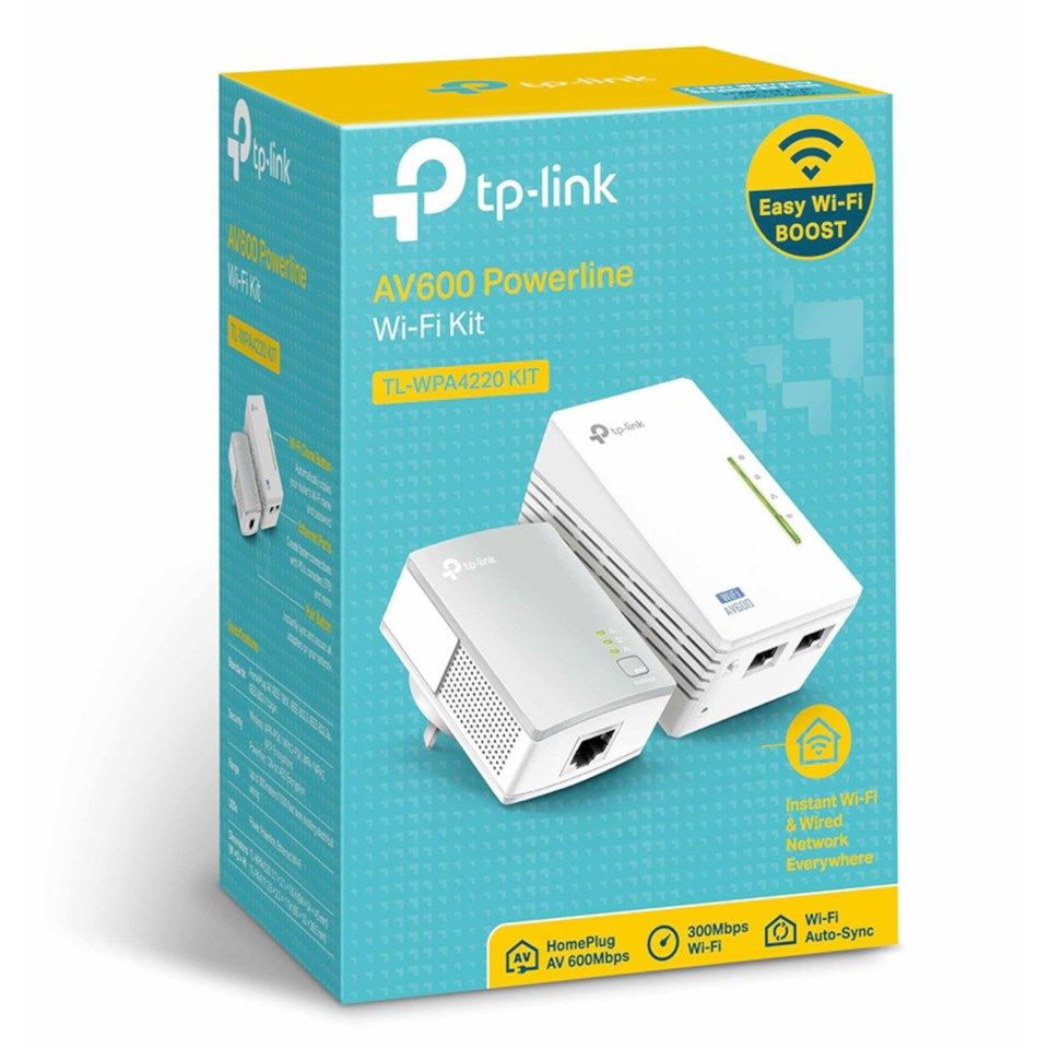 TP-link TL-WPA4220KIT Trådløs homeplug-pakke N300