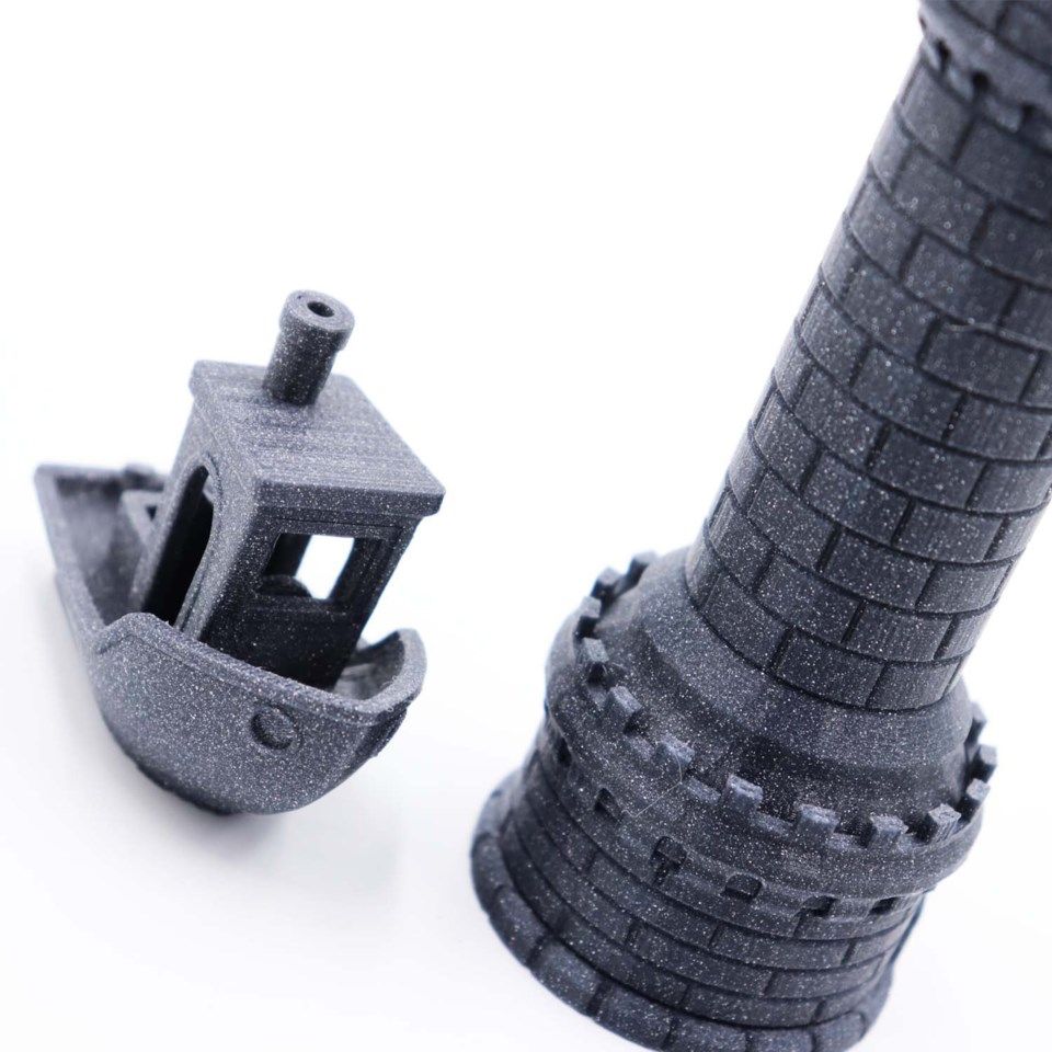 Addnorth PETG-filament för 3D-skrivare 1,75 mm Glitz Grey