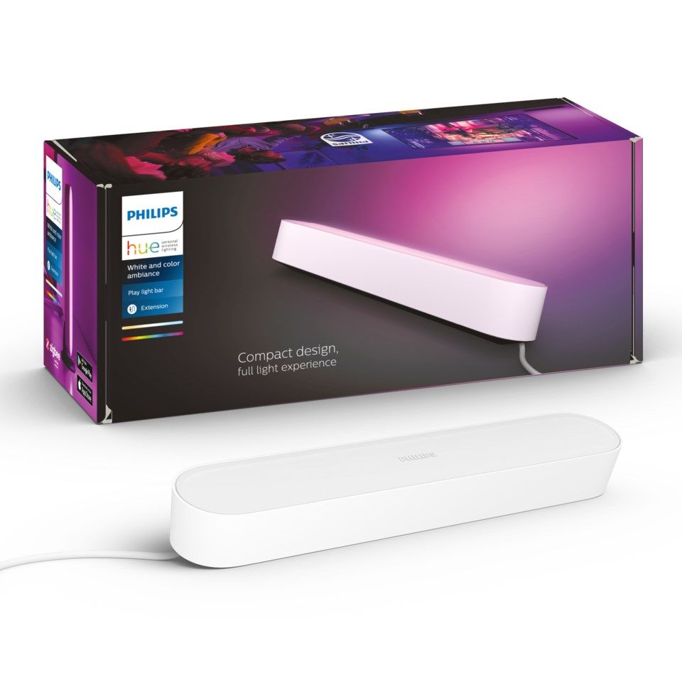 Philips Hue Play Extension Extralampa Vit