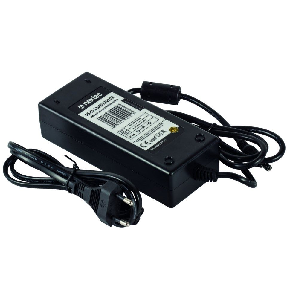 Nextec Strømadapter for LED-list 120 W