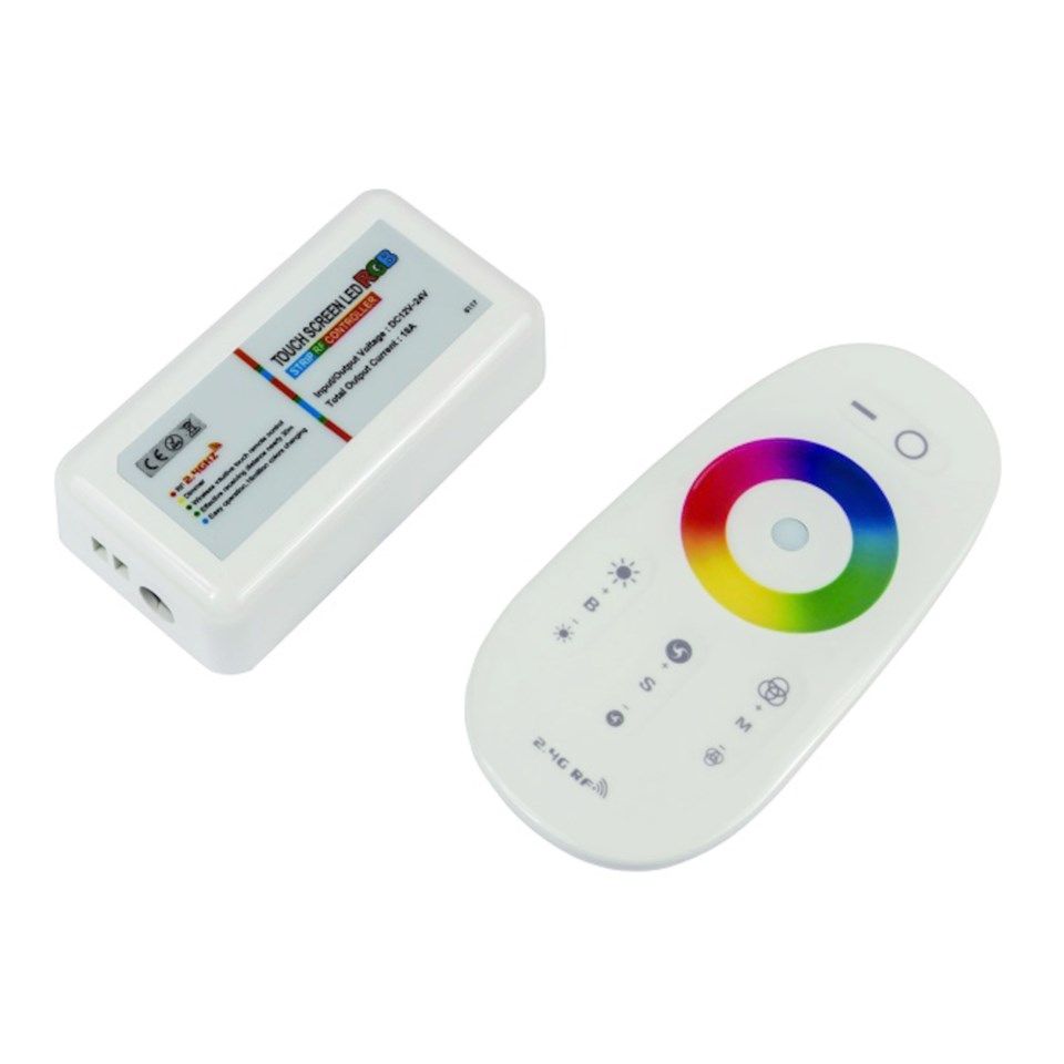 Nextec RGB-LED-kontroller med fjernkontroll