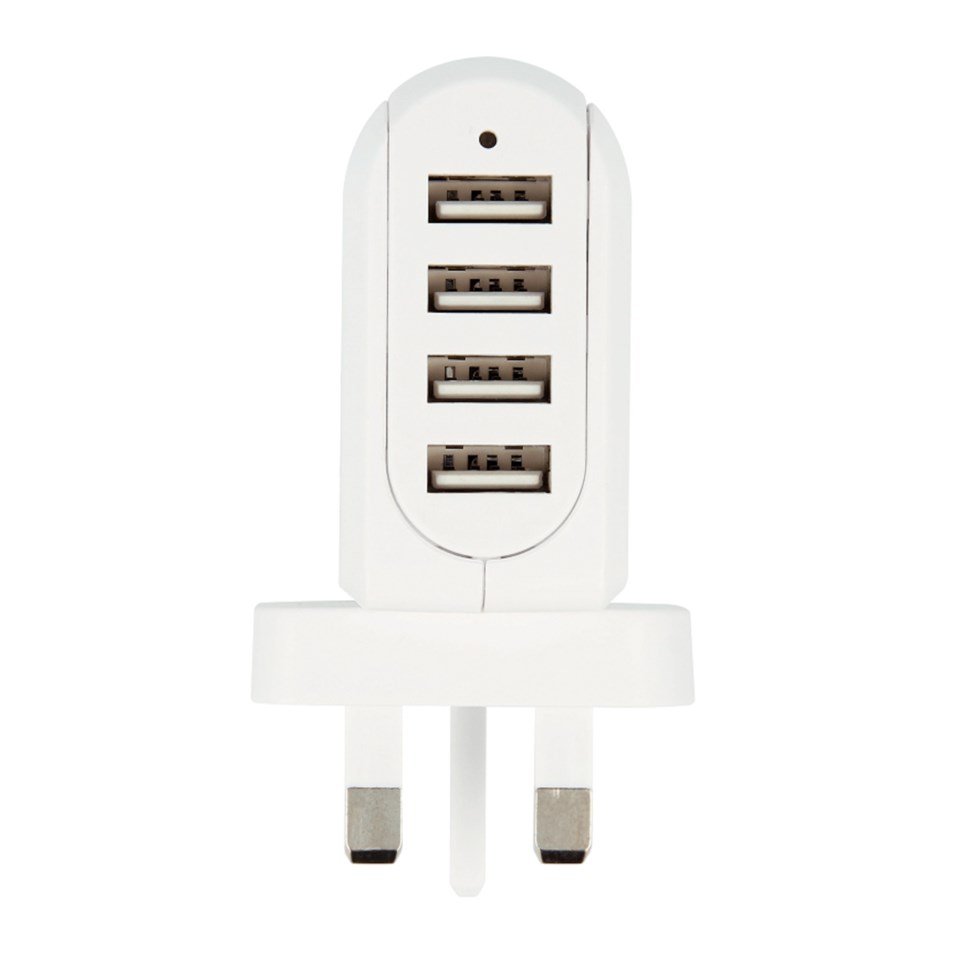 SKROSS, USB laddare 2 port 3,4A UK SKROSS, USB laddare 2 port 3,4A UK