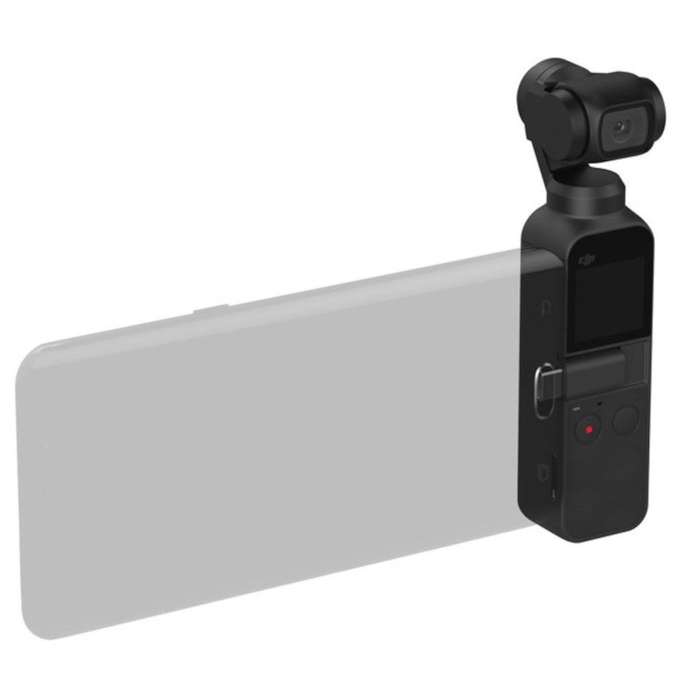 Dji Osmo Pocket 4K Kamera med gimbal
