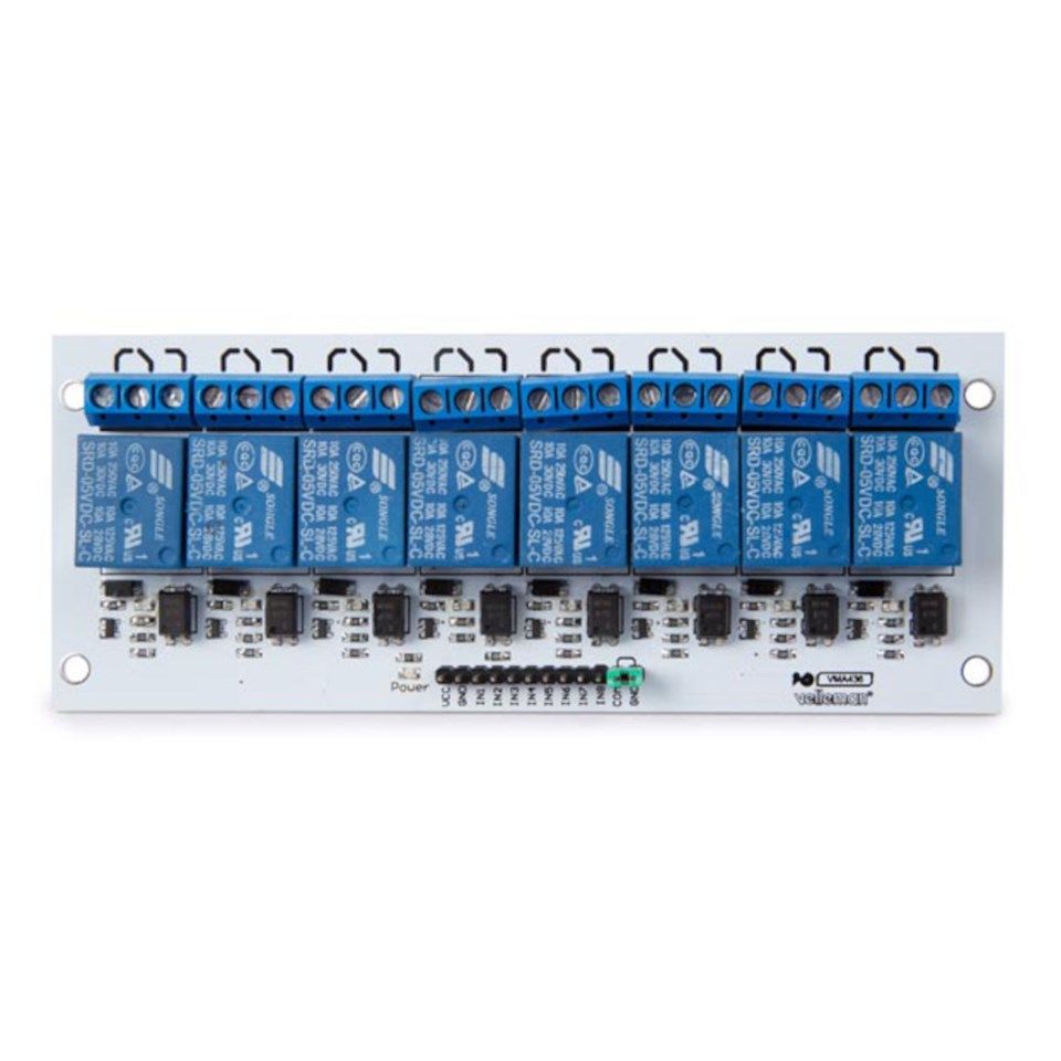 Relämodul för Arduino 8x