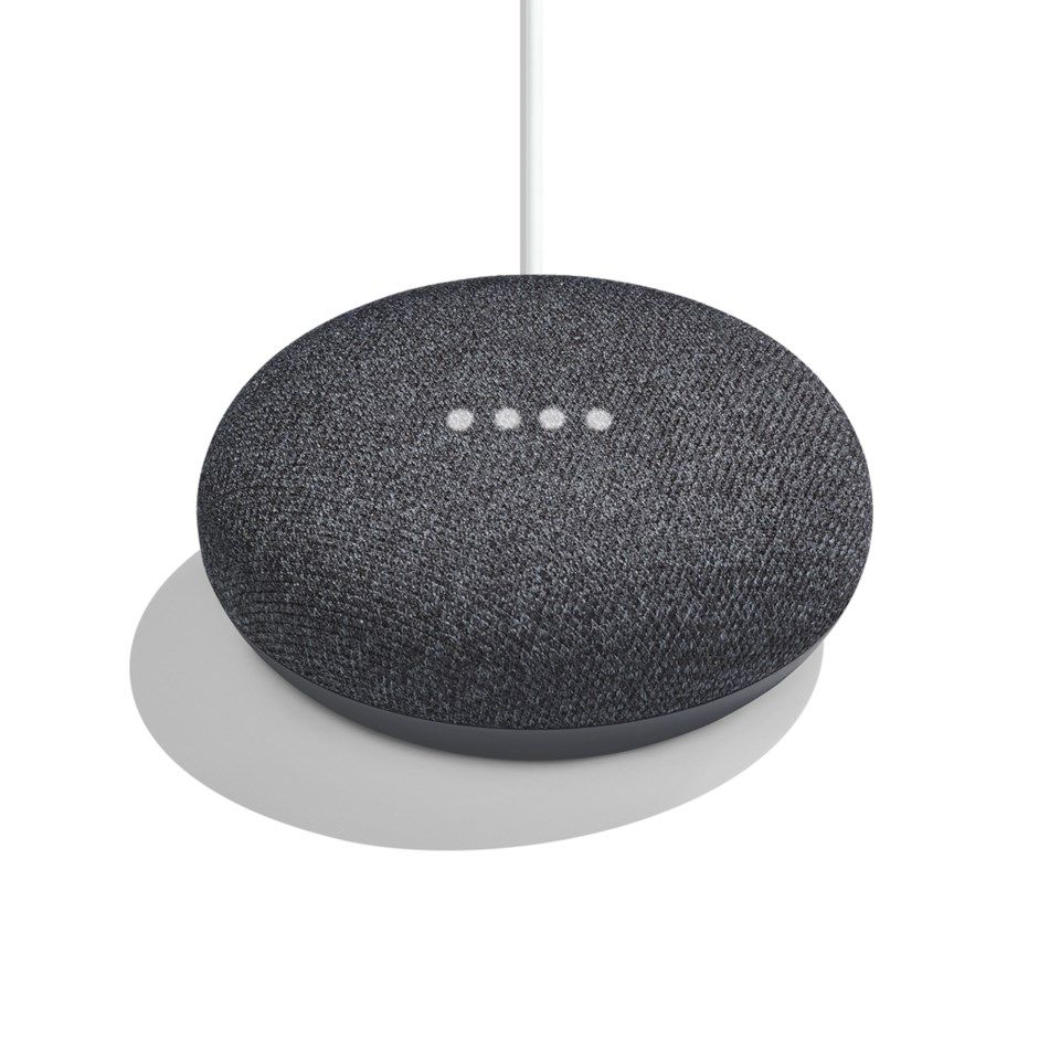 Google Home Mini Smarthjem-kontroller Grå