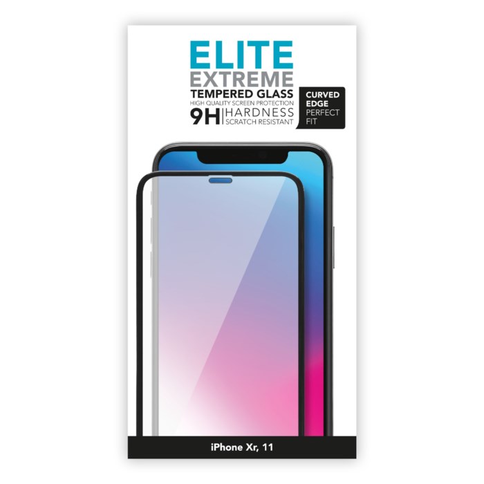 Linocell Elite Extreme Curved Skärmskydd för iPhone 11 och Xr