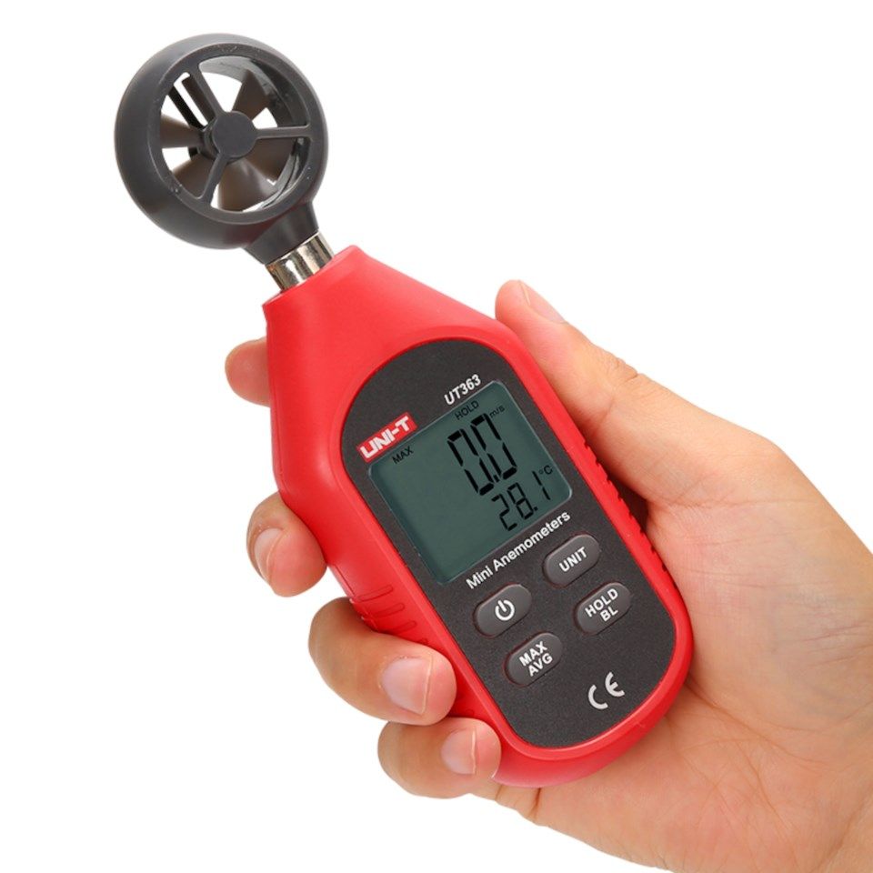 Uni-T UT363 Vindmåler og termometer