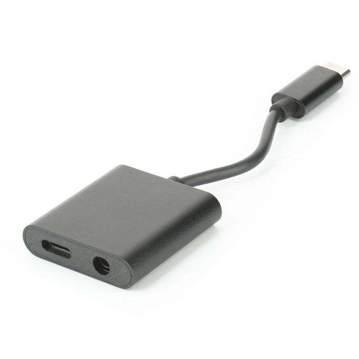 Luxorparts USB-C till USB-C och 35 mm-adapter