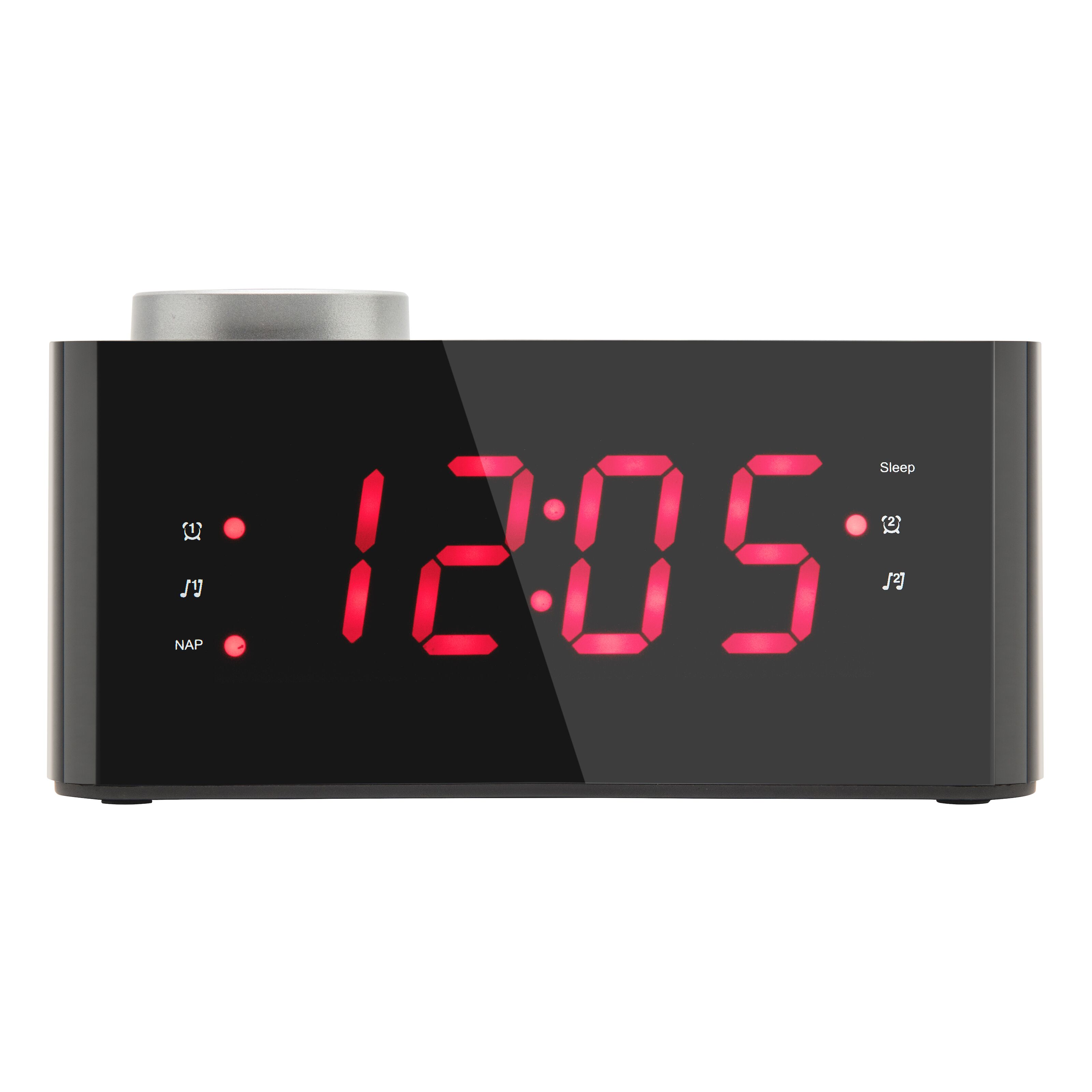 Rubicson Projektorklocka med alarm och FMradio Väckarklockor