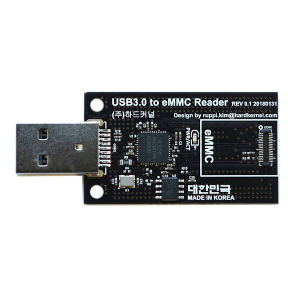 Odroid USB-leser for XU4 eMMC-modul