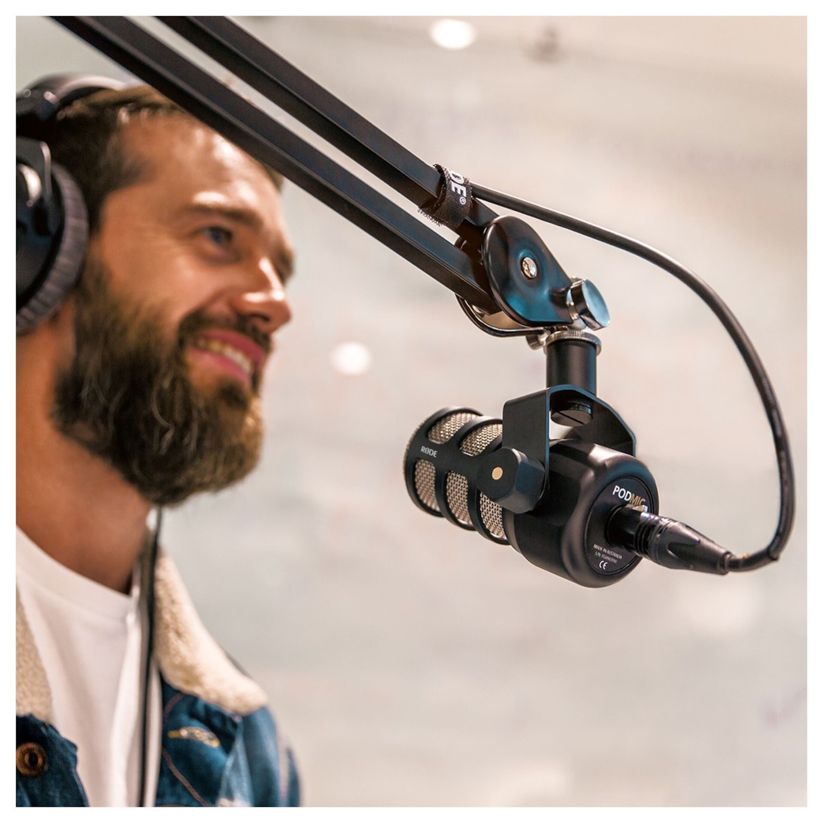 Rode PodMic XLR-mikrofon - Mikrofoner | Kjell.com