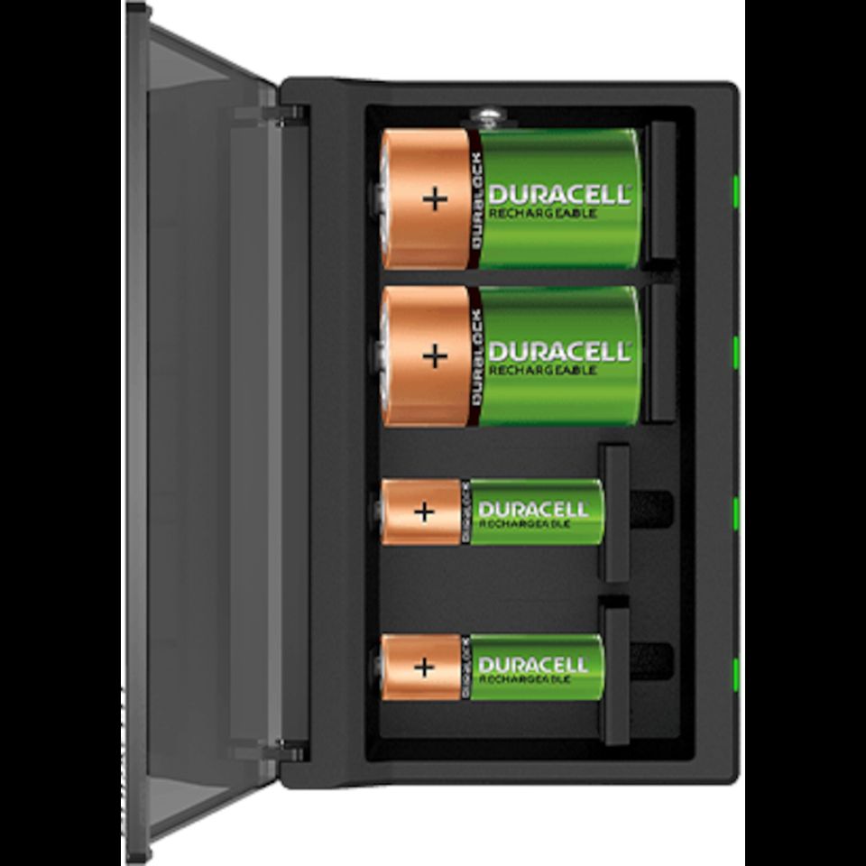 Duracell Multi Charger Batterilader med overvåking
