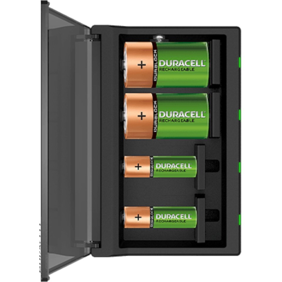 Duracell Multi Charger Batteriladdare med övervakning