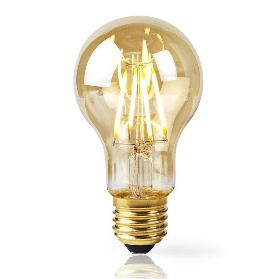 Nedis Smartlife Amber Smart LED-filamentpære E27 500 lm