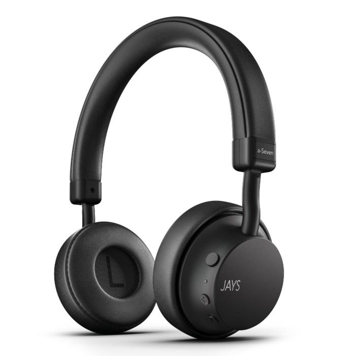Jays a-Seven Wireless Bluetooth-headset – Hvitt Svart