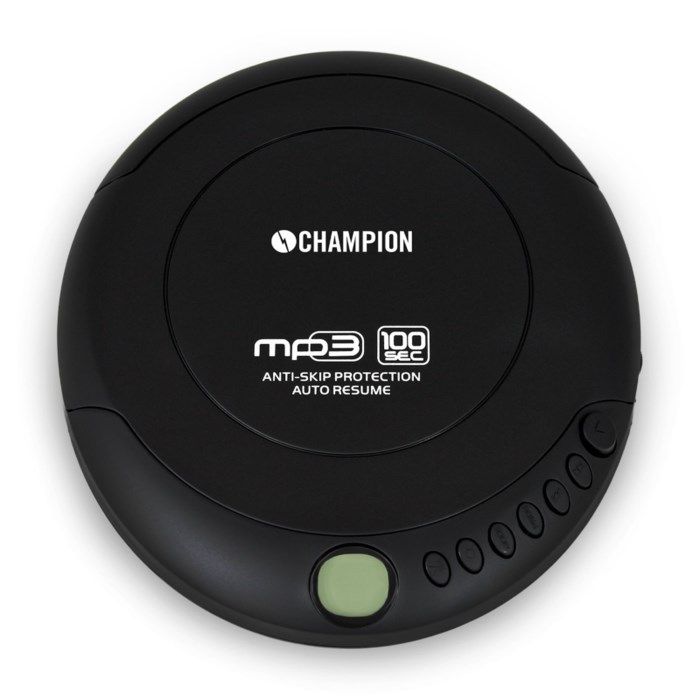 Champion Discman CD-spiller med resume-funksjon