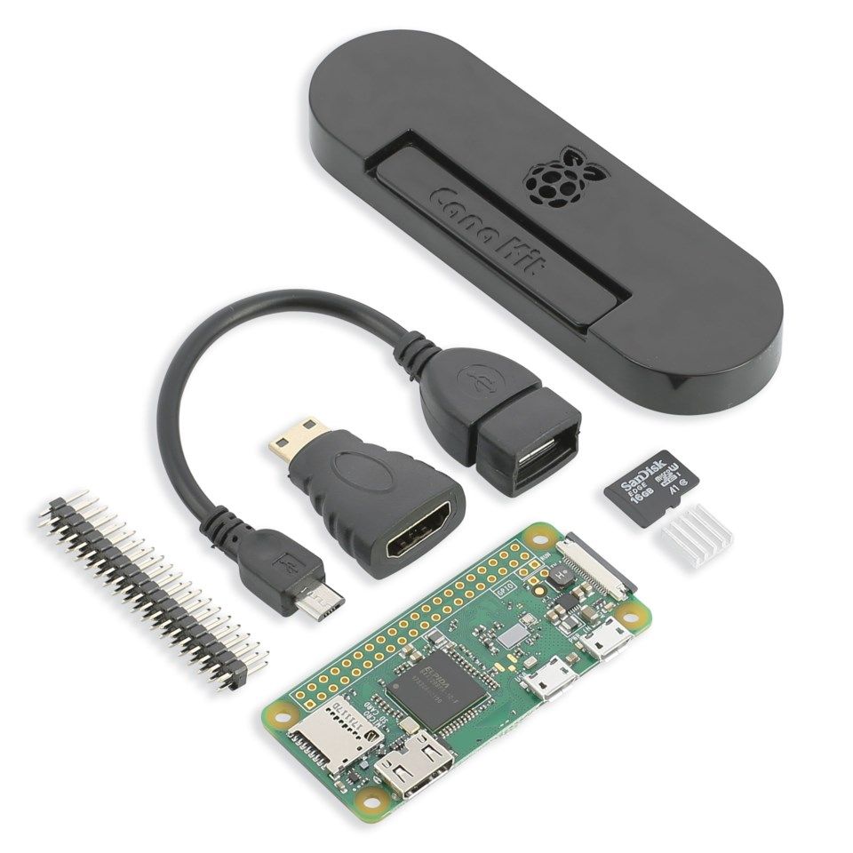 Raspberry Pi Zero Wifi Kit Enkortsdator