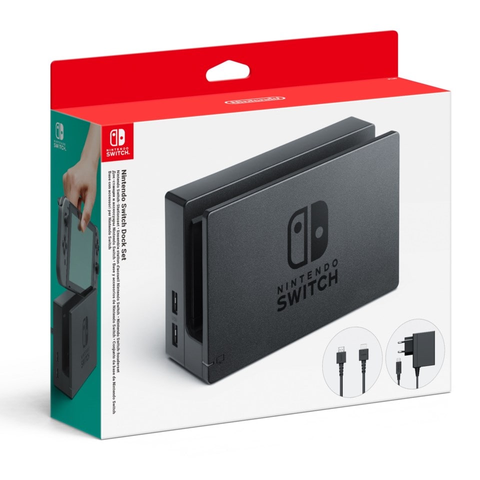 Nintendo Switch Dock Set Dokkingstasjon til TV