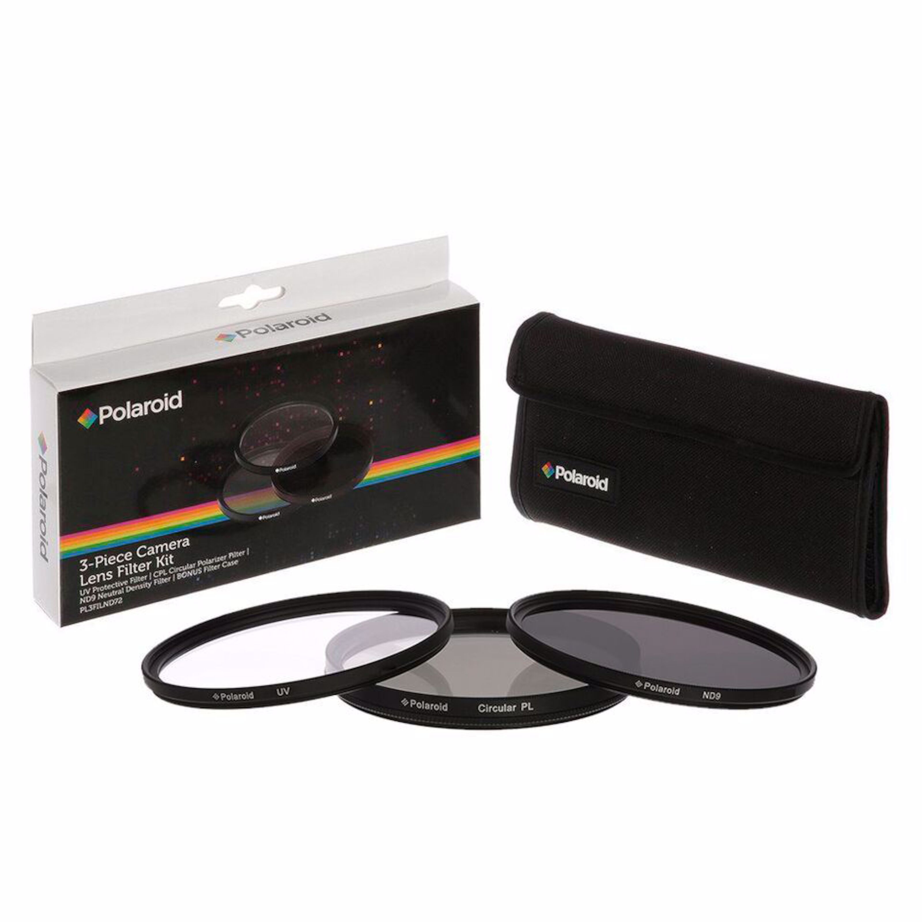 7,2 cm, Camera Filter Kit, 3 Pieza Filtro para cámara Polaroid 3-Picece Camera Lens Filter Kit Camera Filter Kit 72mm s