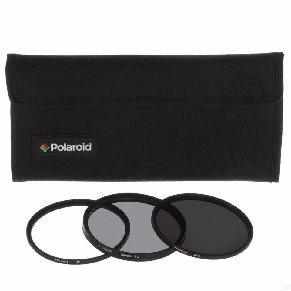 Polaroid Filterkit for kamera 3-pk. 49 mm
