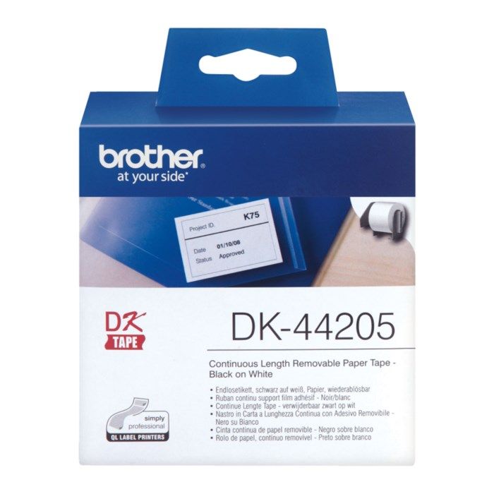 Brother DK-adressetikettrulle 62 mm bred