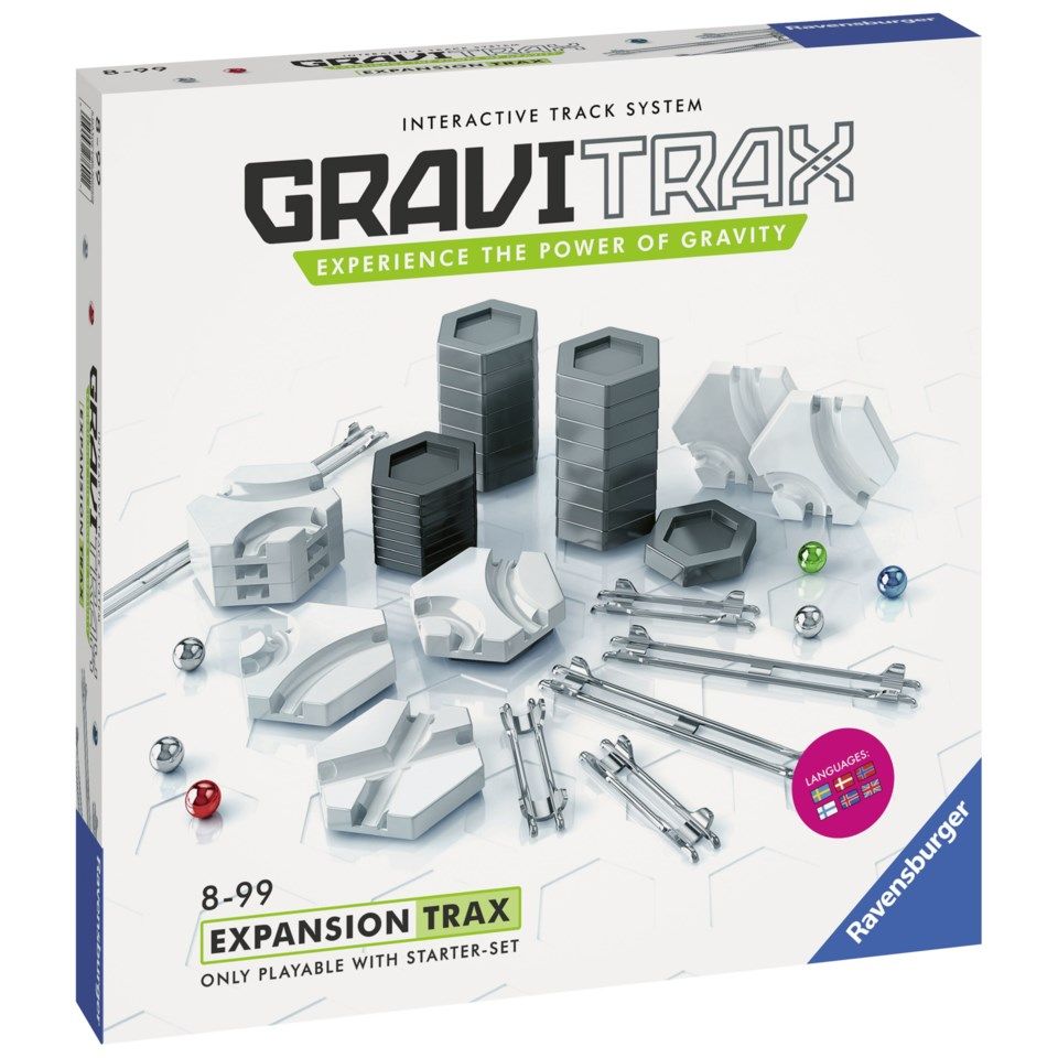 GraviTrax Trax Ekspansjonspakke til kulebanesystem