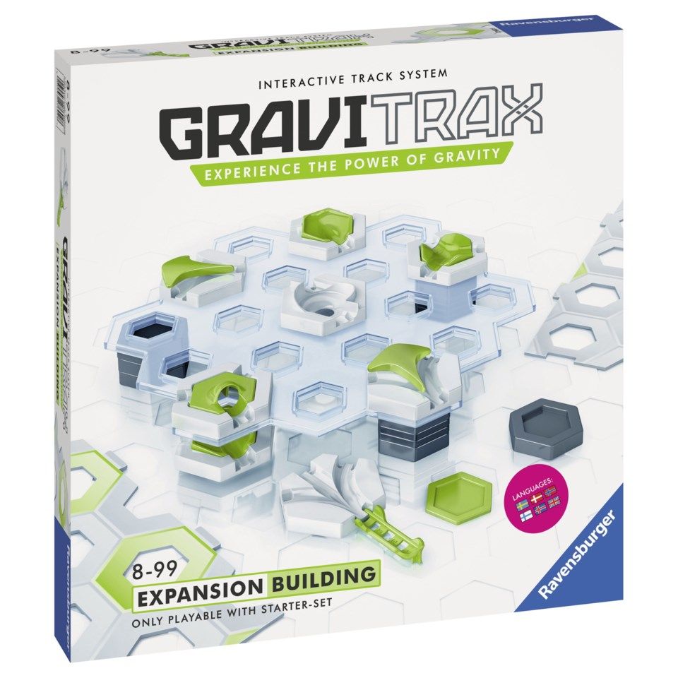 GraviTrax Building Ekspansjonspakke til kulebanesystem