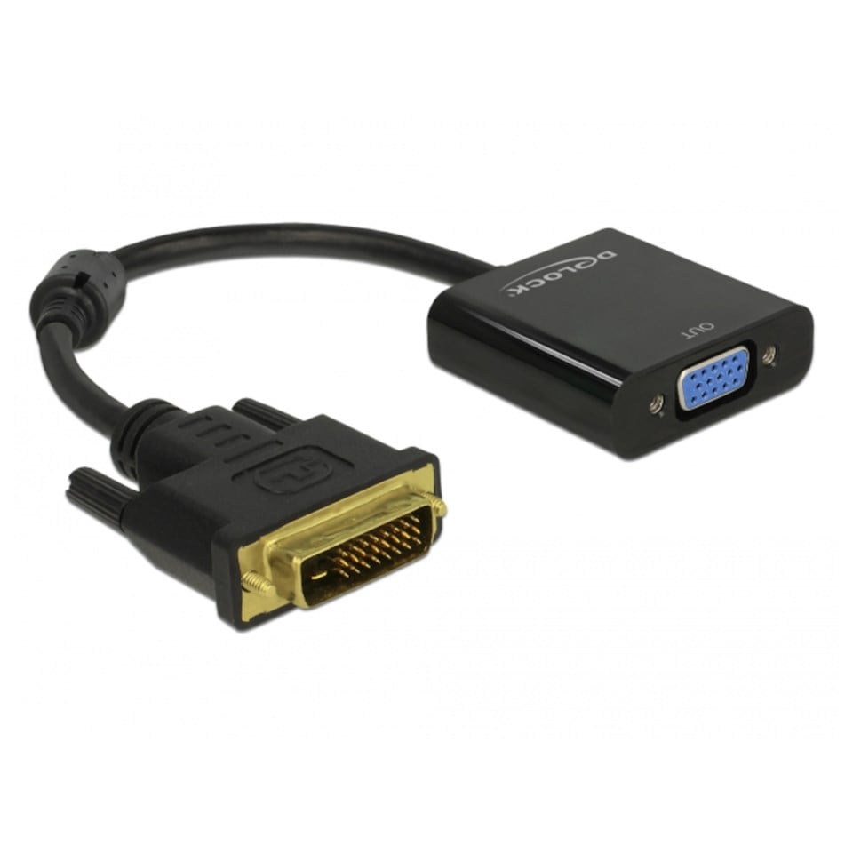 DVI-D till VGA-adapter